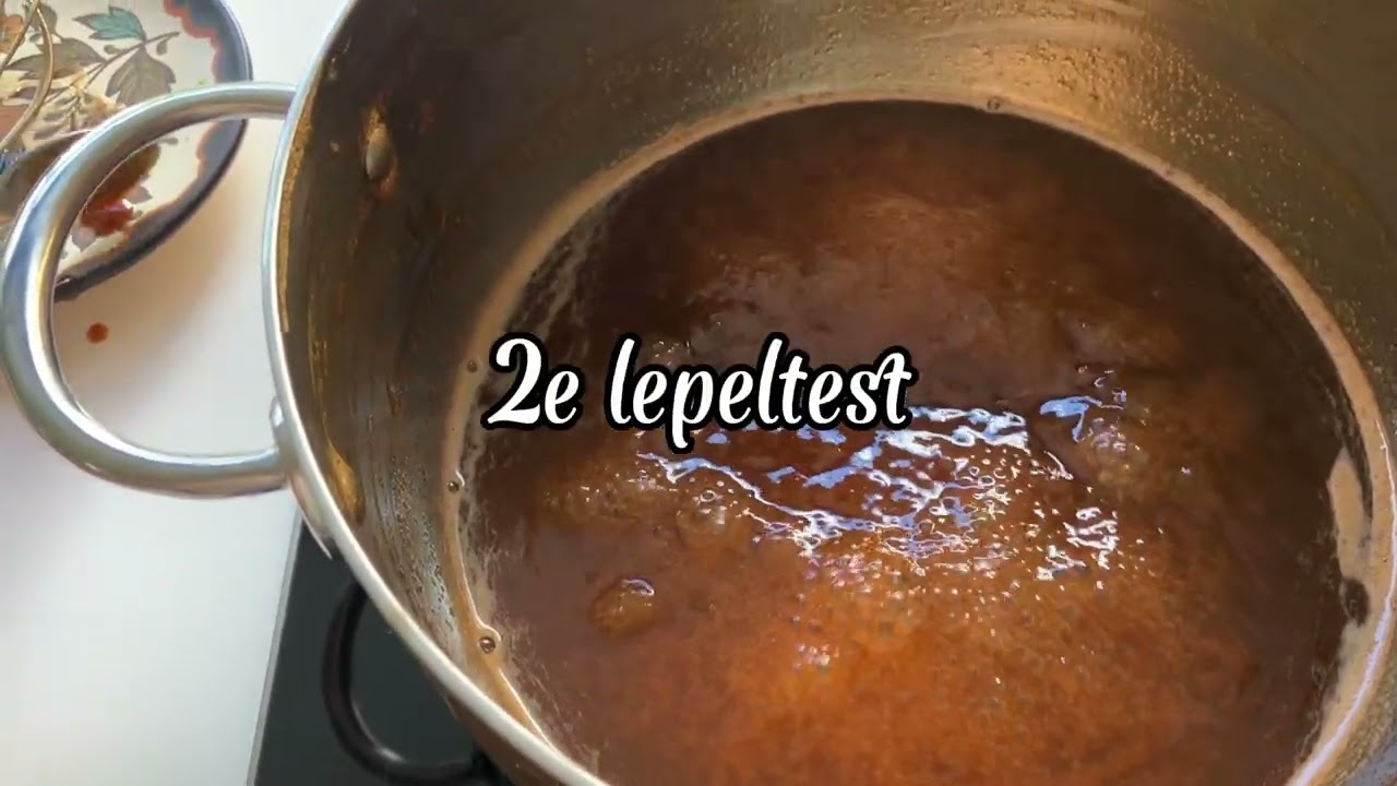 Appelstroop maken