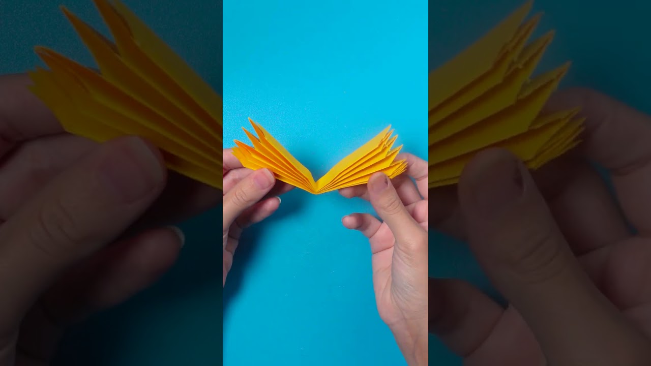 Make a Sunny Paper Sunflower! 🌻✂️📄 