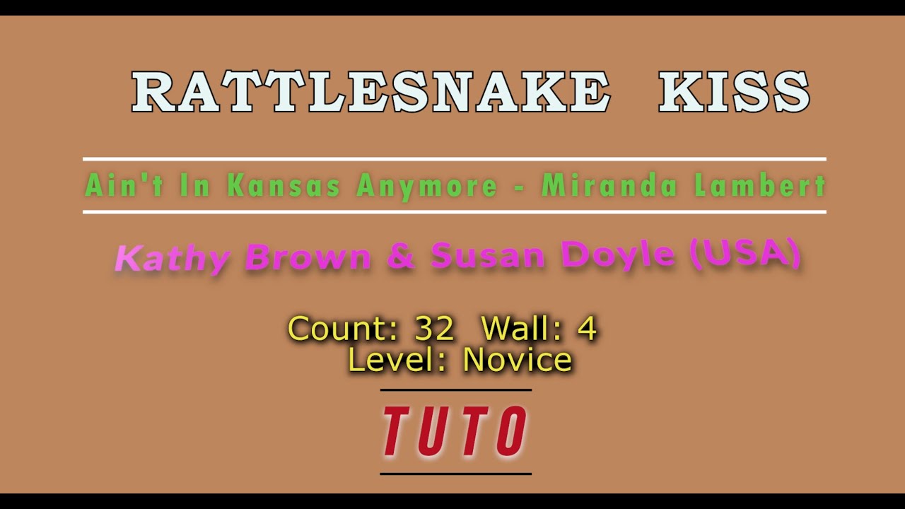 TUTO  Toly Animation : RATTLESNAKE KISS, Kathy Brown & Susan Doyle (USA)