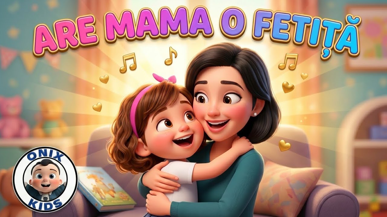 👧 Are Mama O Fetiță Frumușică Foc | Cântec Popular Animat 3D | Onix Kids Romania 💃