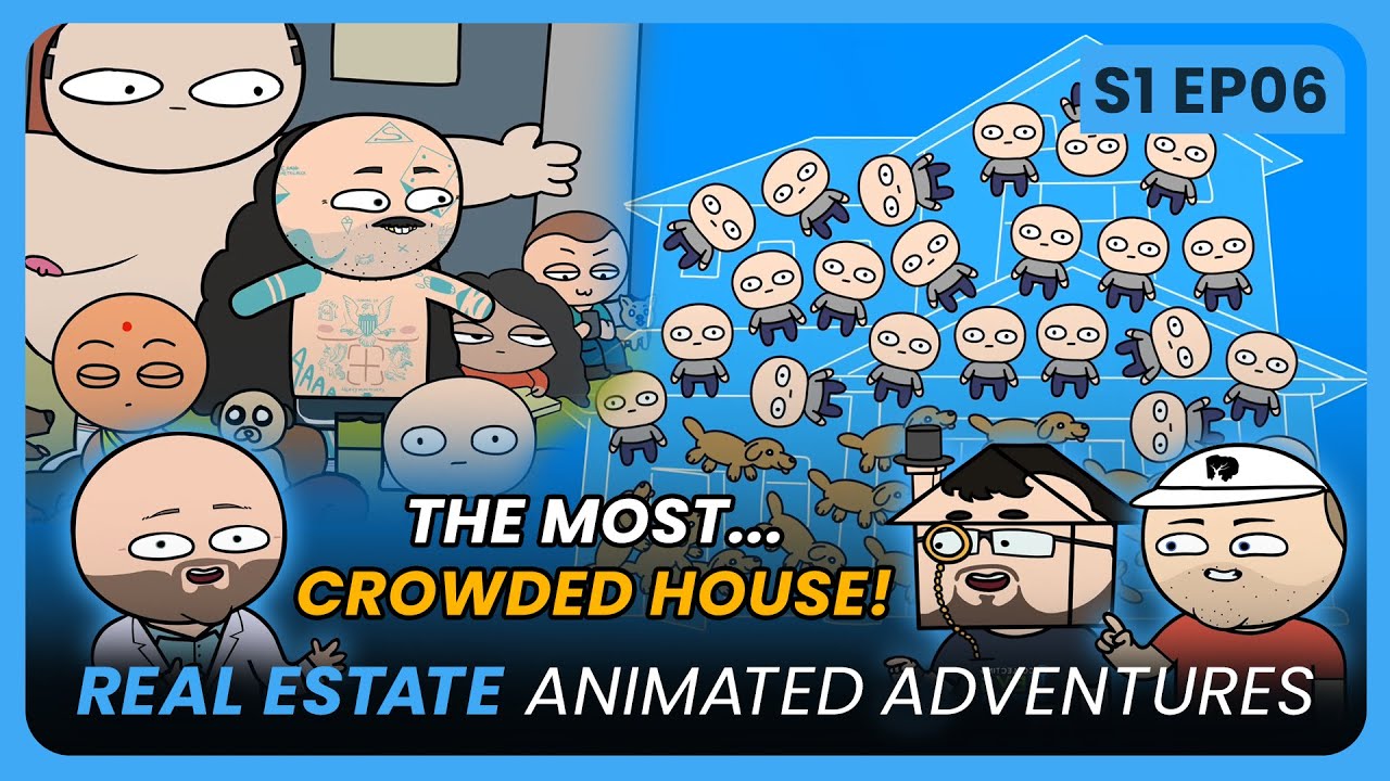 The Most Crowded House Ever! - Crazy Real Estate Adventures with Collecting Keys