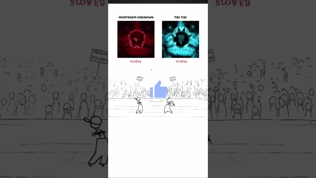 TIKI TIKI[  Slowed ]  VS Montagem unknown | Which one is better?