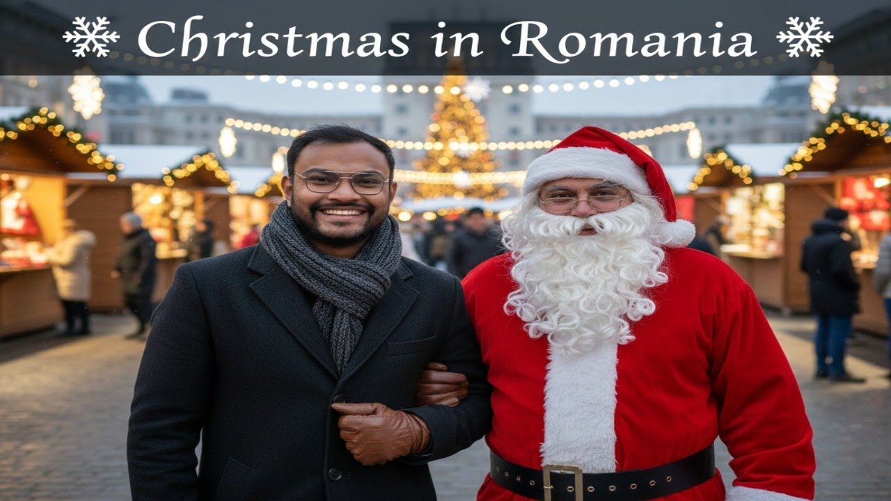 শীতের রোমানিয়া ও জাদুকরী ক্রিসমাস  | Christmas in Romania 🇷🇴