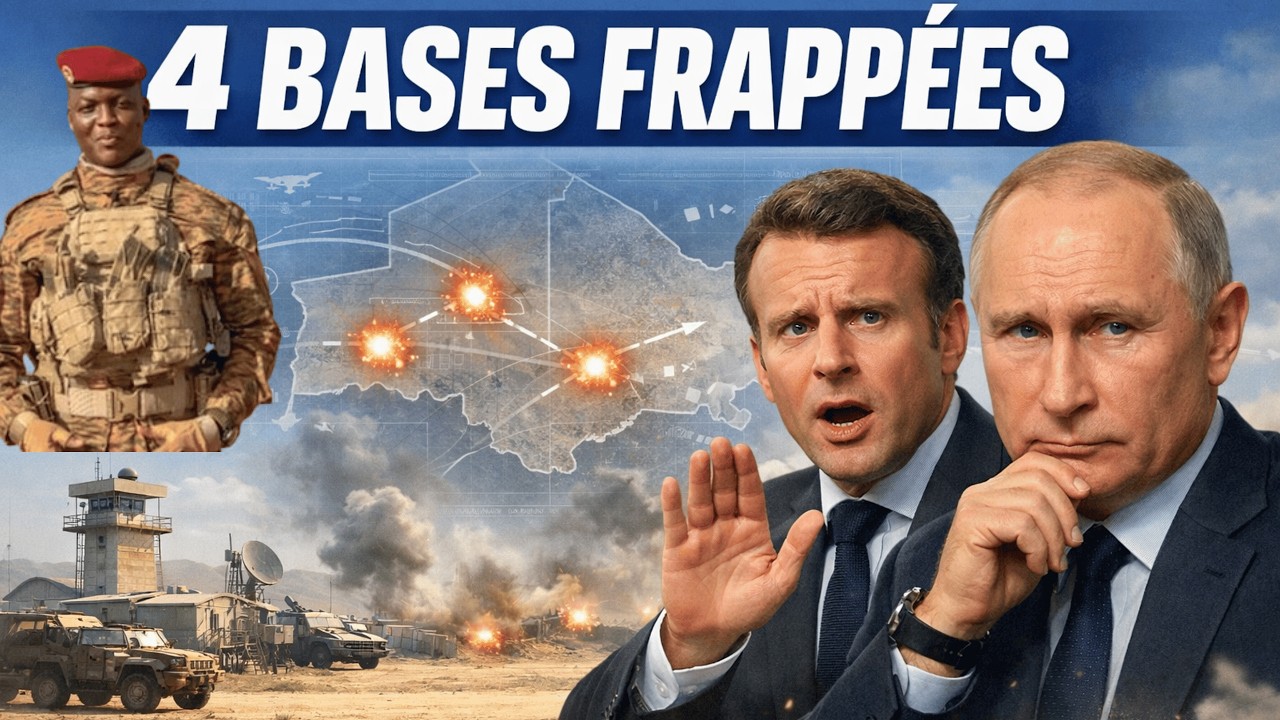 Ibrahim Traoré : 4 bases frappées, 10 morts — le test stratégique qui choque le monde