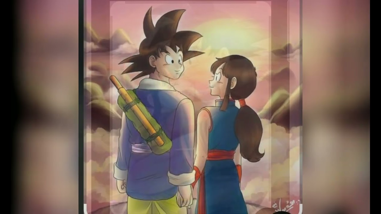 GOKU X MILK ME GUSTA TODO DE TI ❤💜