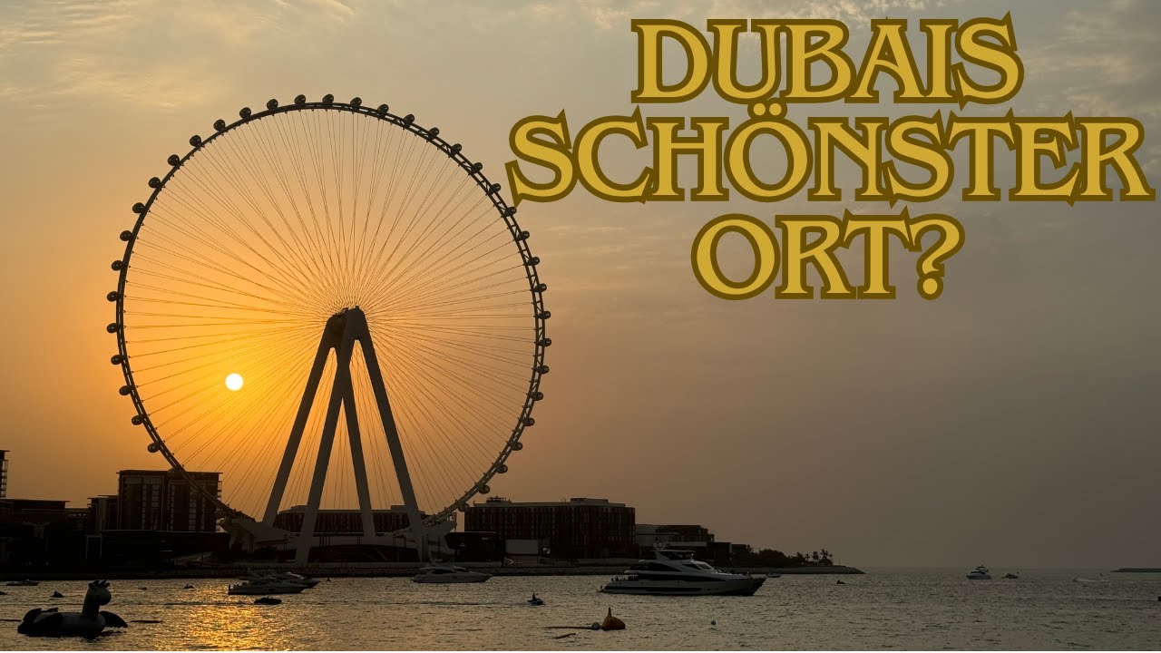 Der BESTE Sonnenuntergang & Dubais künstliche Insel