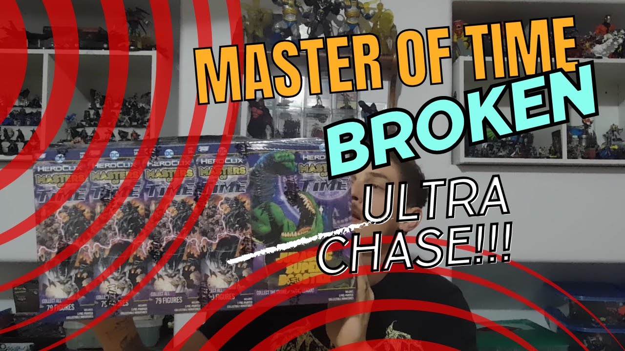 Heroclix Masters of Time Booster Brick Opening, The Broken Ultra Chase