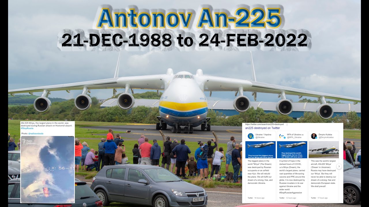 Antonov An-225 Mriya has been destroyed