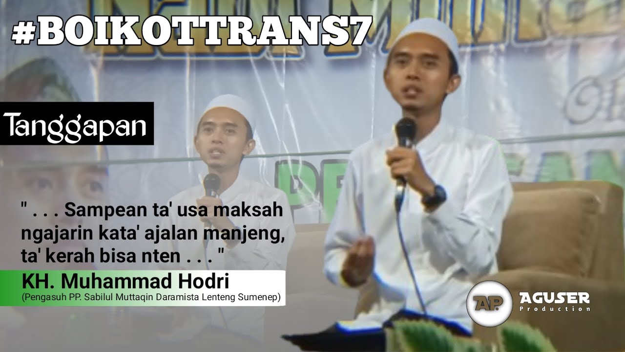 KH MOH HODRI - TRANS7 TAK PARTAJAH KA BAROKAH │ PASAR RAKYAT GANDING SUMENEP 2025