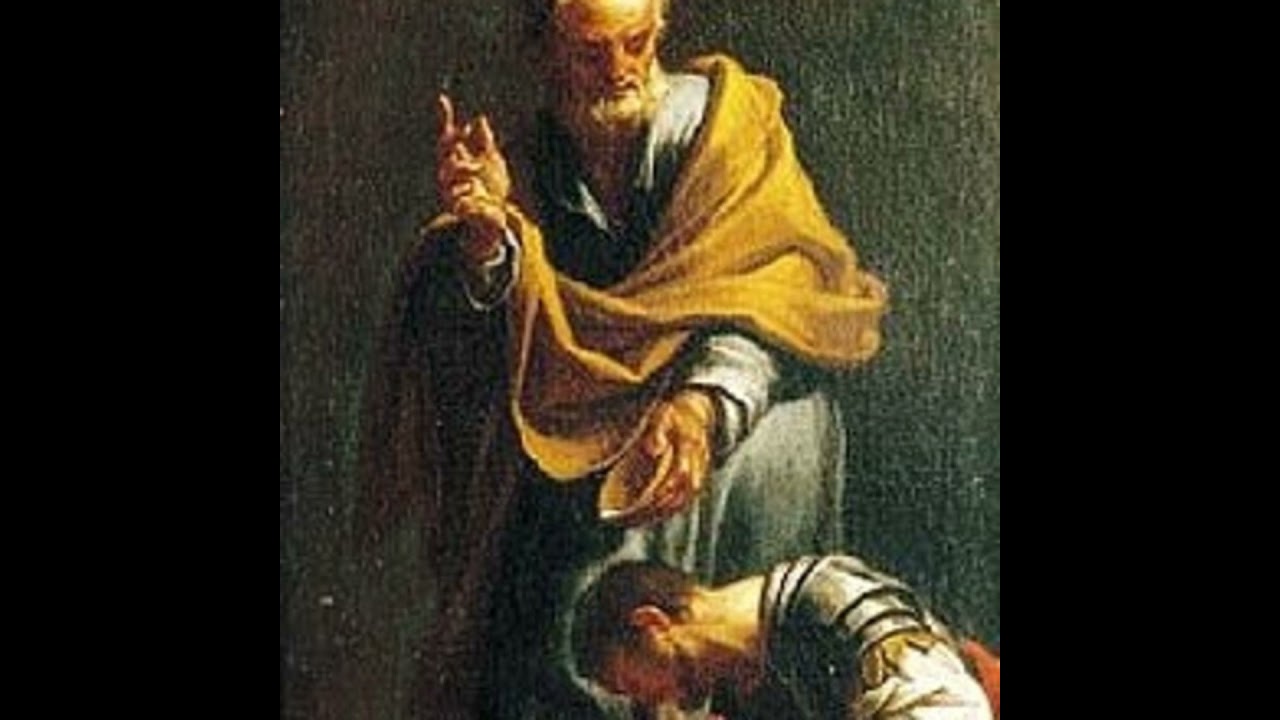 Pedro y el centurión Cornelio