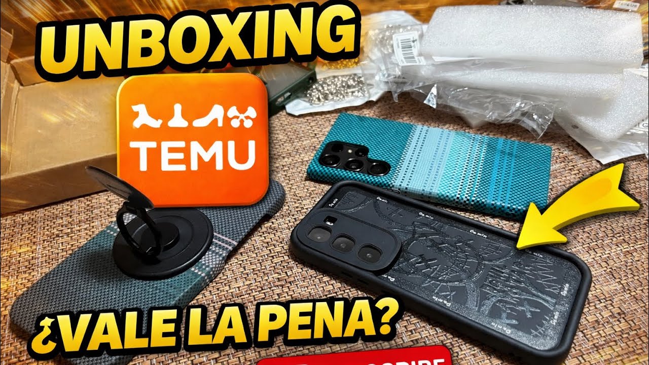 UNBOXING TECH DE TEMU 