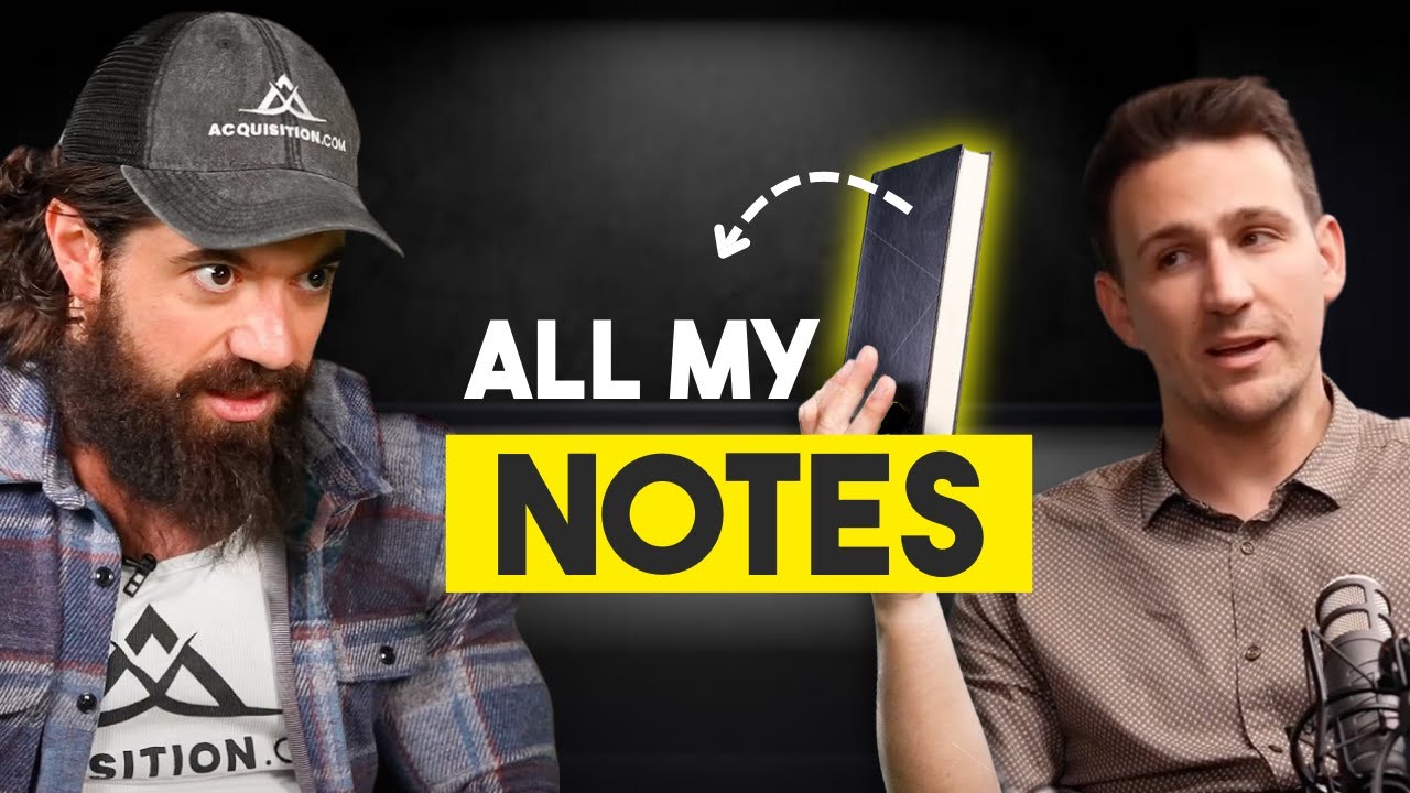 A $50,000 Day with Alex Hormozi | All My Notes REVEALED