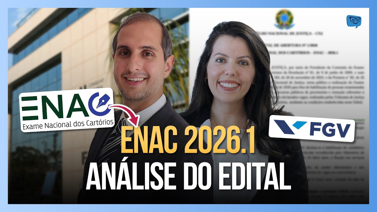 ENAC 2026.1: Análise do Edital