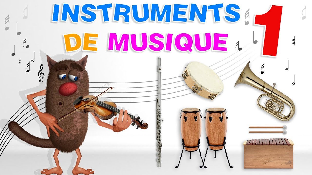 Foufou - Apprenons Les Instruments De Musique (Learn Musical Instruments for kids) S&eacute;rie 01 4K