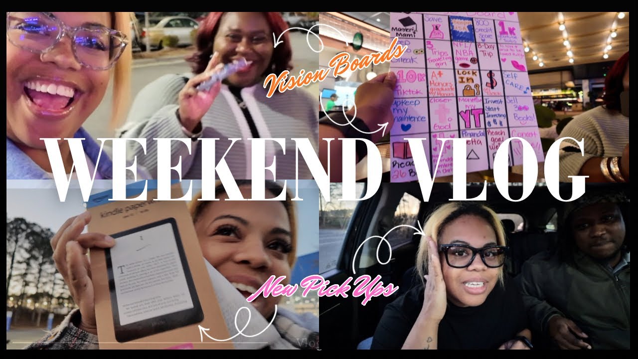 WEEKEND VLOG || Vision Boards, Food Hall, Church, Kid-Free, Breakfast, and META GLASSES ⁉️