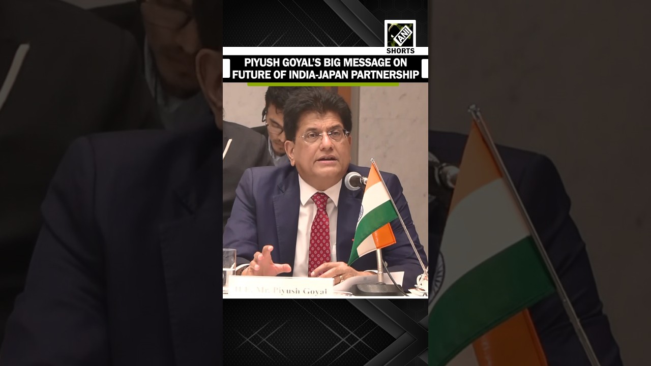 Must Watch! Union Minister Piyush Goyal&rsquo;s big message on future of India-Japan partnership in Tokyo