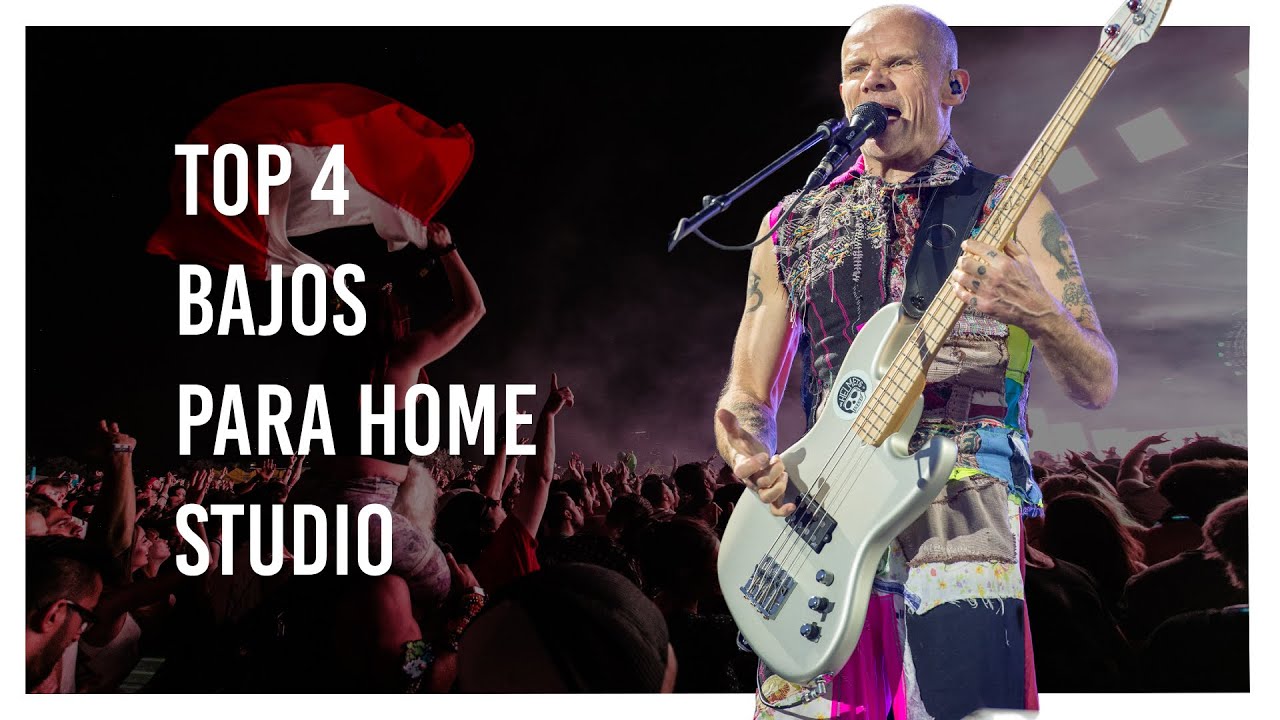 Los mejores bajos para home studio / Como grabar un bajo