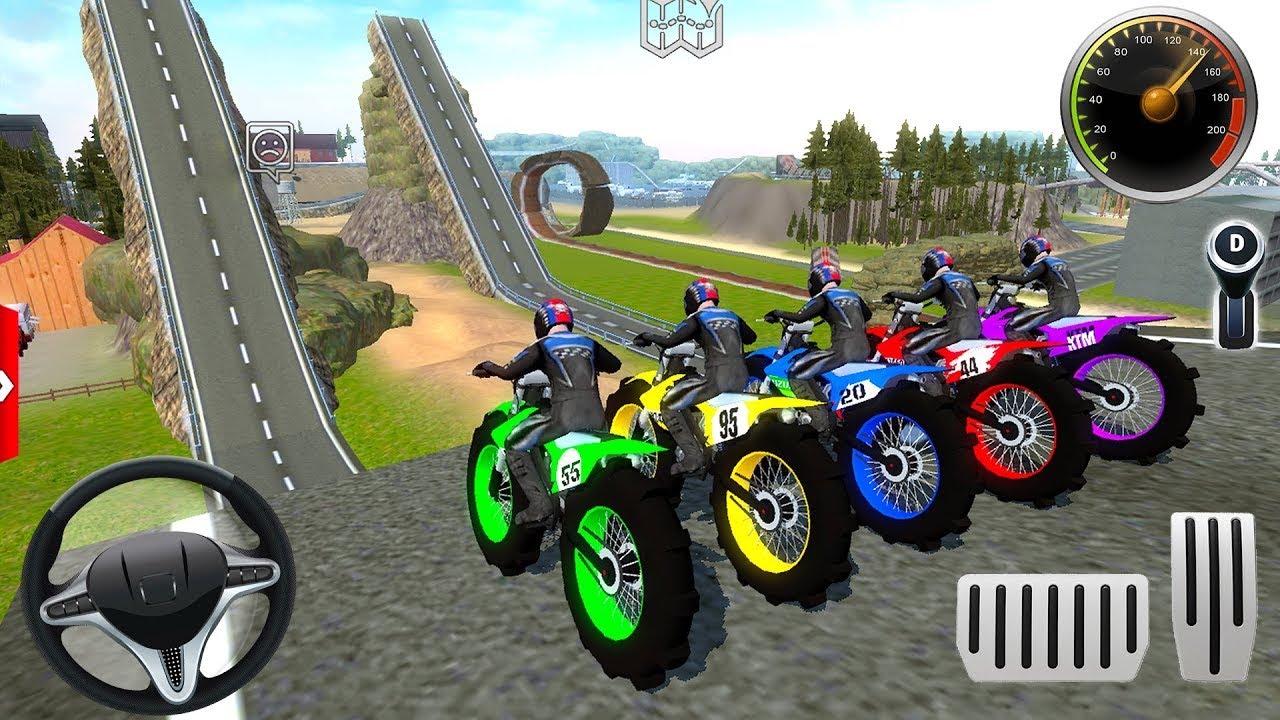 Offroad Outlaws - Motocross Off-Road Dirt Bikes Extreme driving #1 - Android / IOS Gameplay FHD
