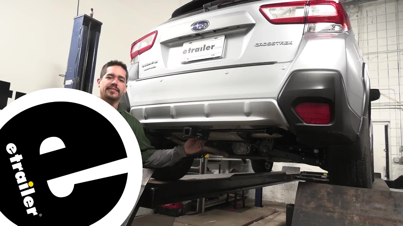 etrailer | Installation Guide for the Curt Trailer Hitch Receiver on a 2019 Subaru Crosstrek