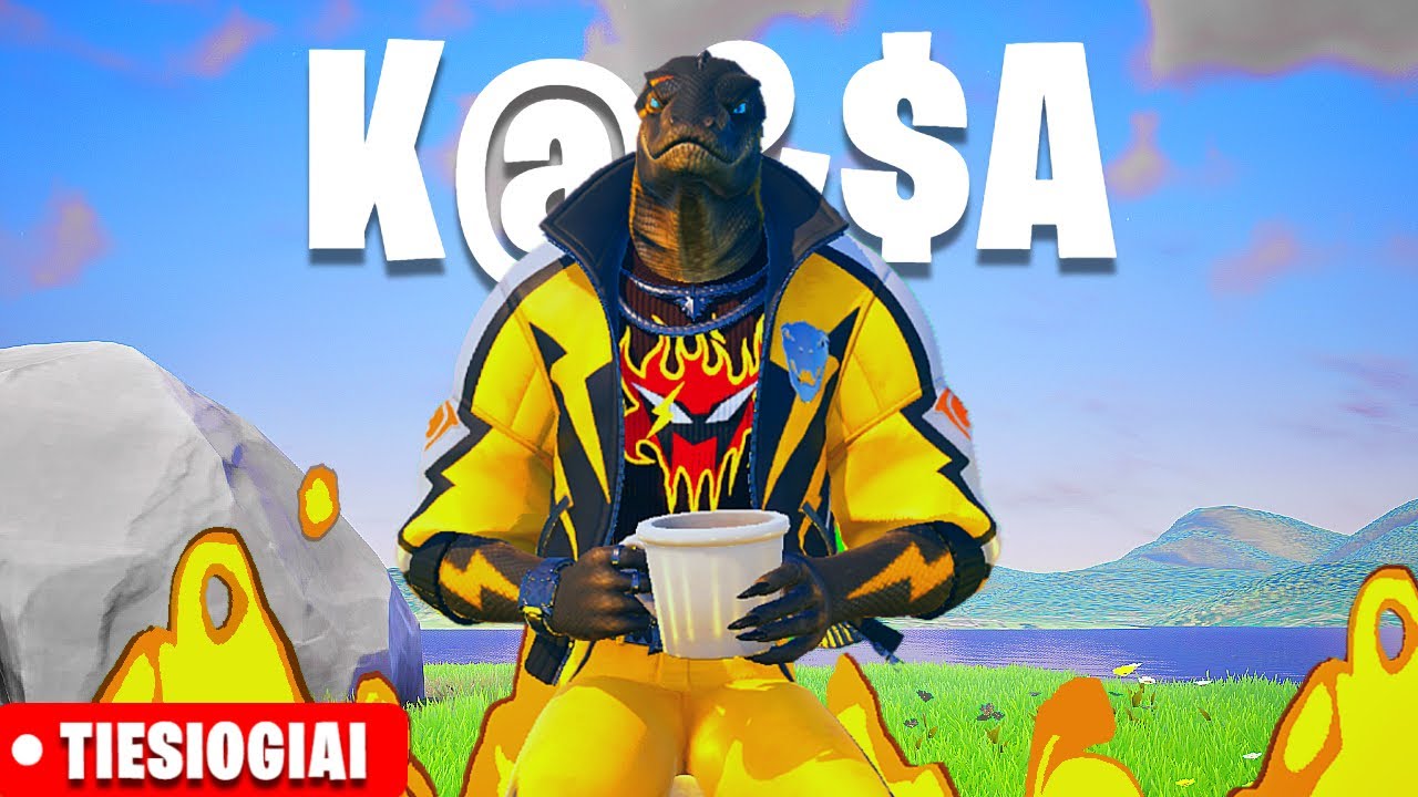 🔴 (NE)DRAUGIŠKA ŠEIMAI TRANSLIACIJA!  - Fortnite lietuviškai live