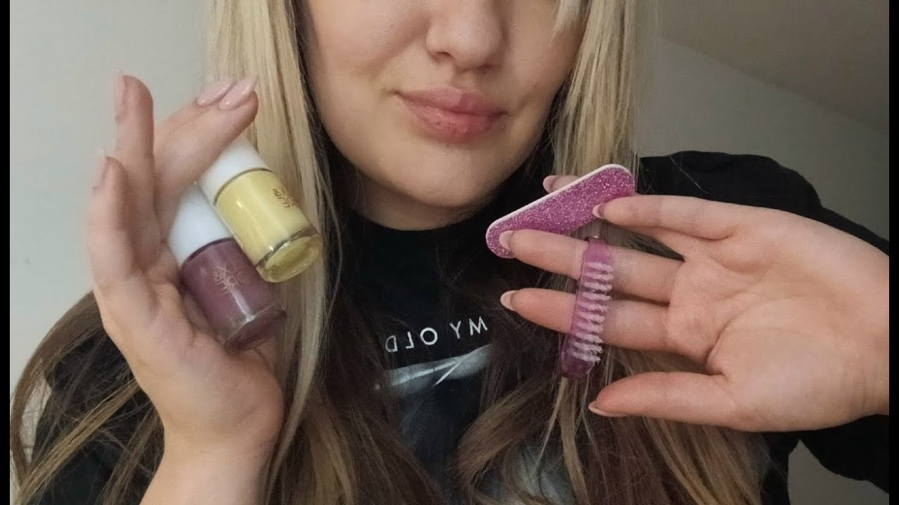 ASMR Doing Your Nails 💅| No Talking