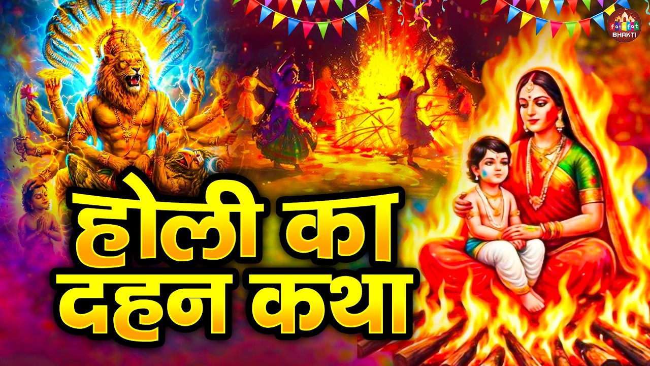 होलिका दहन कथा | Holika Dahan 2026 | होलिका दहन की चमत्कारी कथा सुनने से मनोकामना पूर्ण होती है