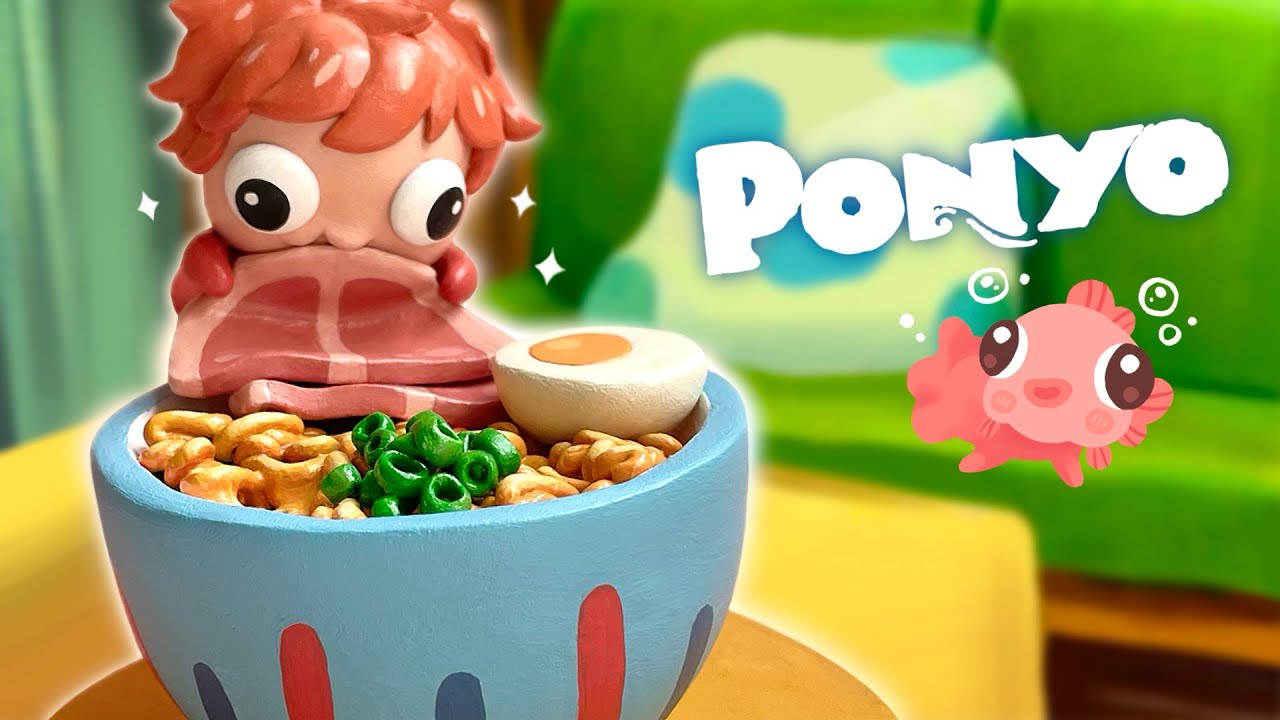 I Sculpted Ponyo!!!