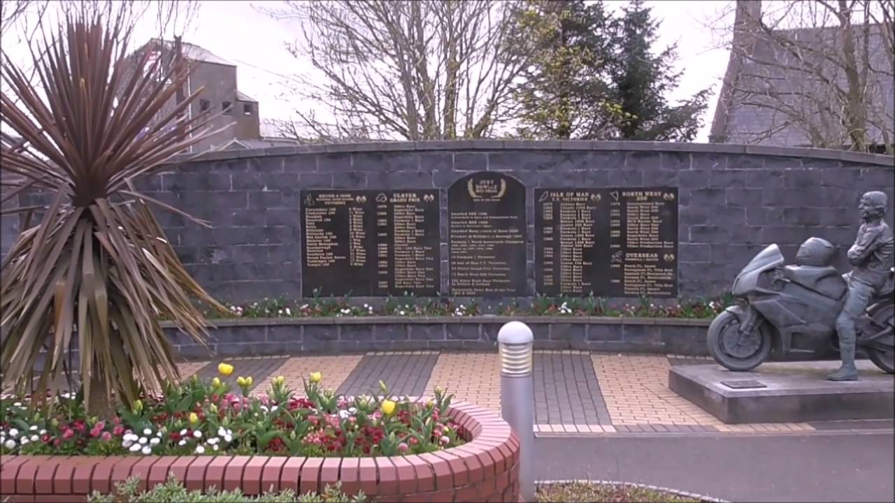 Joey and Robert Dunlop Memorial Garden Ballymoney