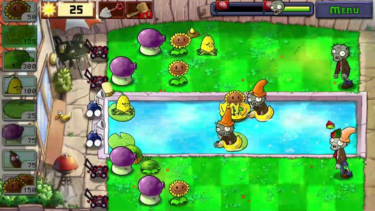 PLANTS VS ZOMBIES | Reaching Stage 60 In Endless Survival | ARSDORINT TEAM