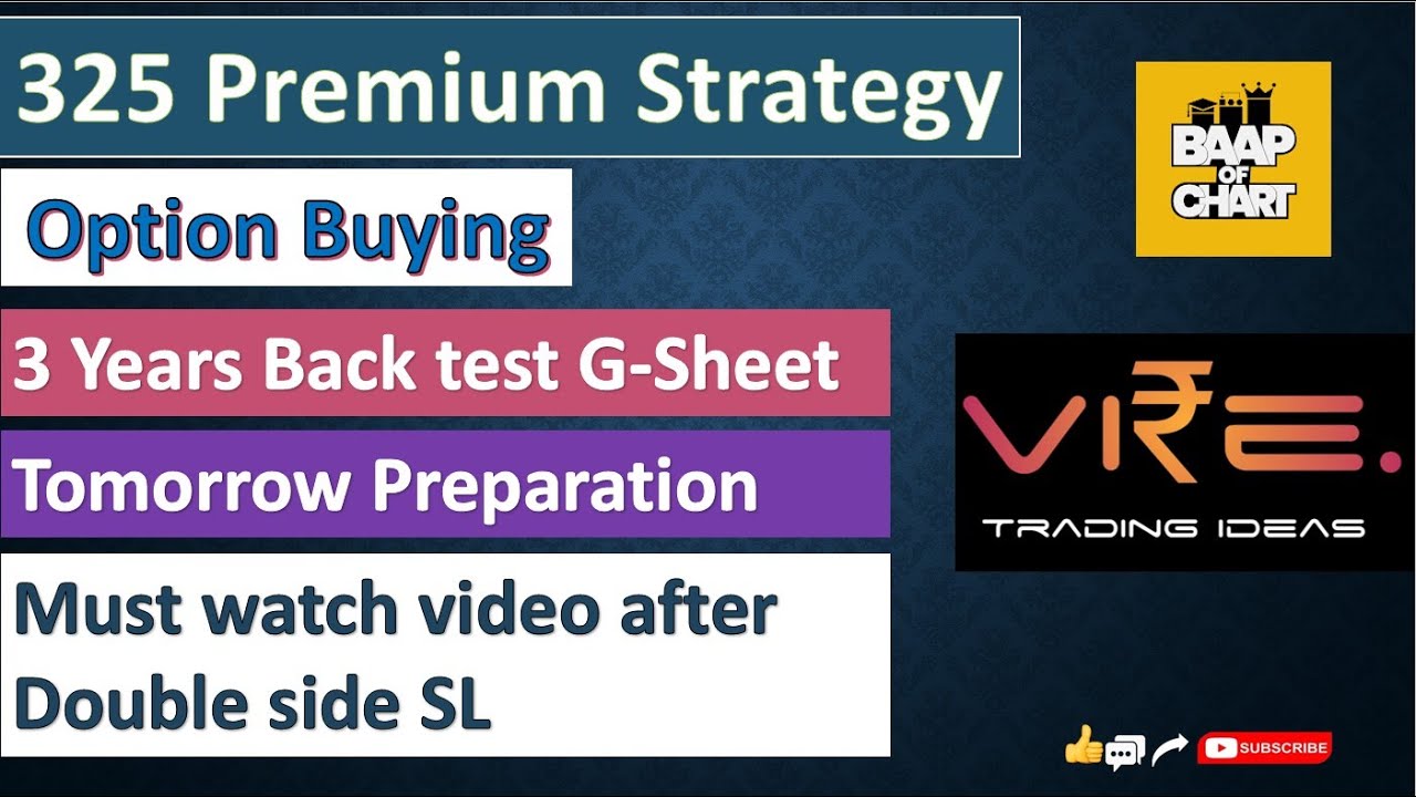 325 Strategy in Tamil | Week 4 Readiness | 3 Years Back test data | Baap of chart