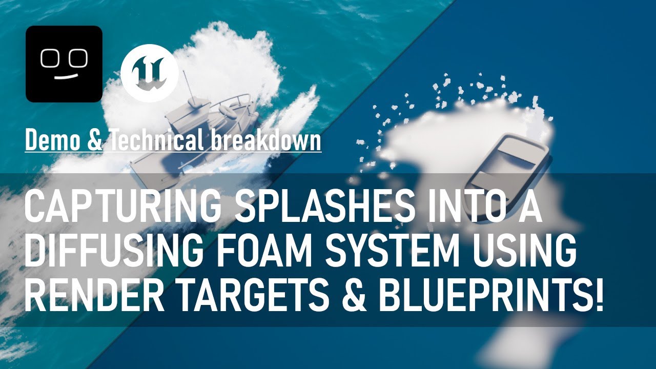 Advanced Boat Simulation PART 2 - Building a complex diffusing foam system in UE5!