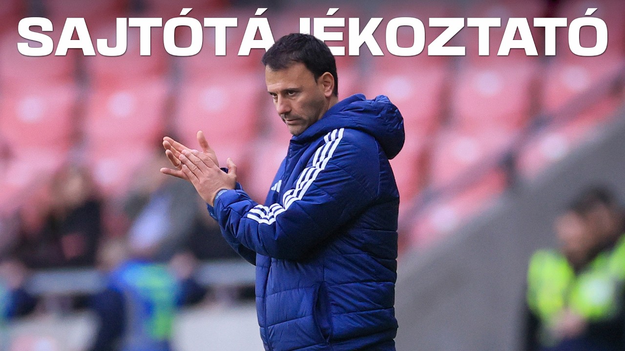 Sajtótájékoztató: DVSC-Paks 1-0, Alex Pallarés megbízott edző értékelése🎙️