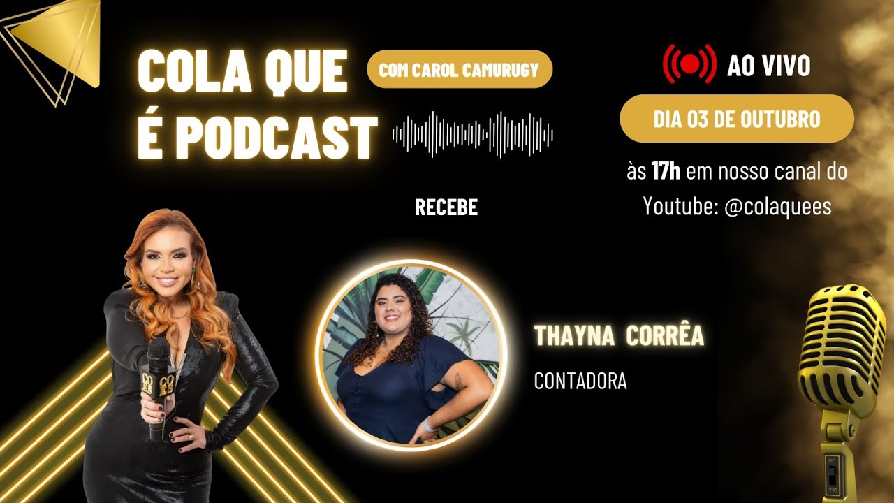 Cola que é sucesso recebe Thayná Corrêa
