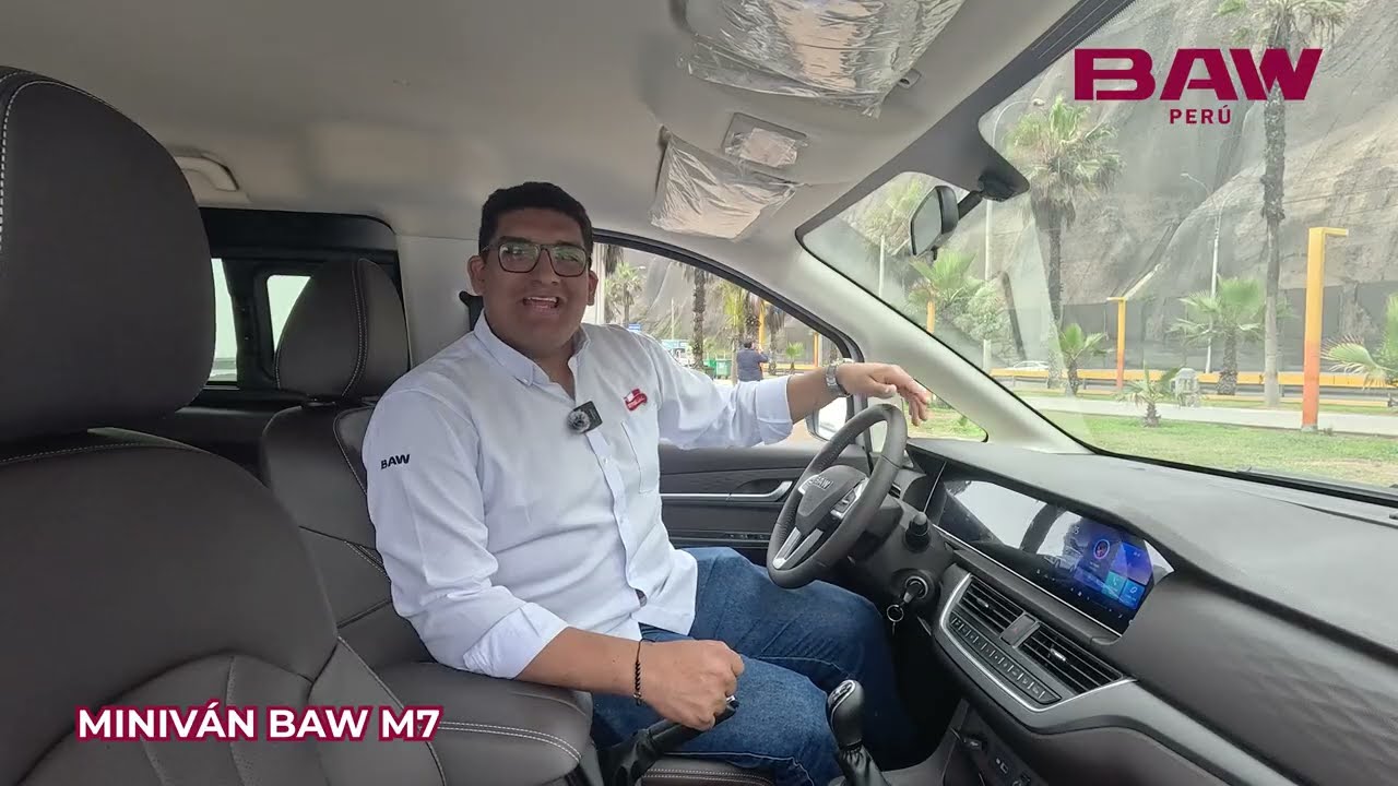 🚐🔥MINIVÁN BAW M7: DISEÑO MODERNO EJECUTIVO Y FAMILIAR 💼