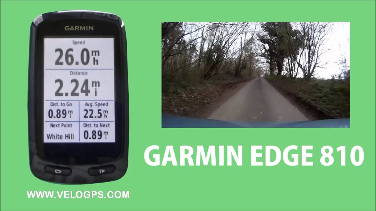 Garmin Edge 810 Course Navigation