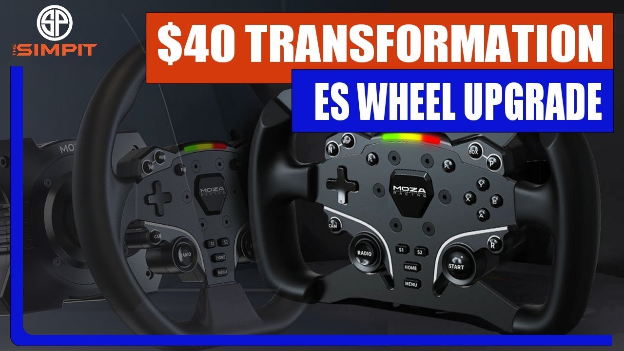 $40 Transformation - Moza Racing ES Formula Wheel Mod