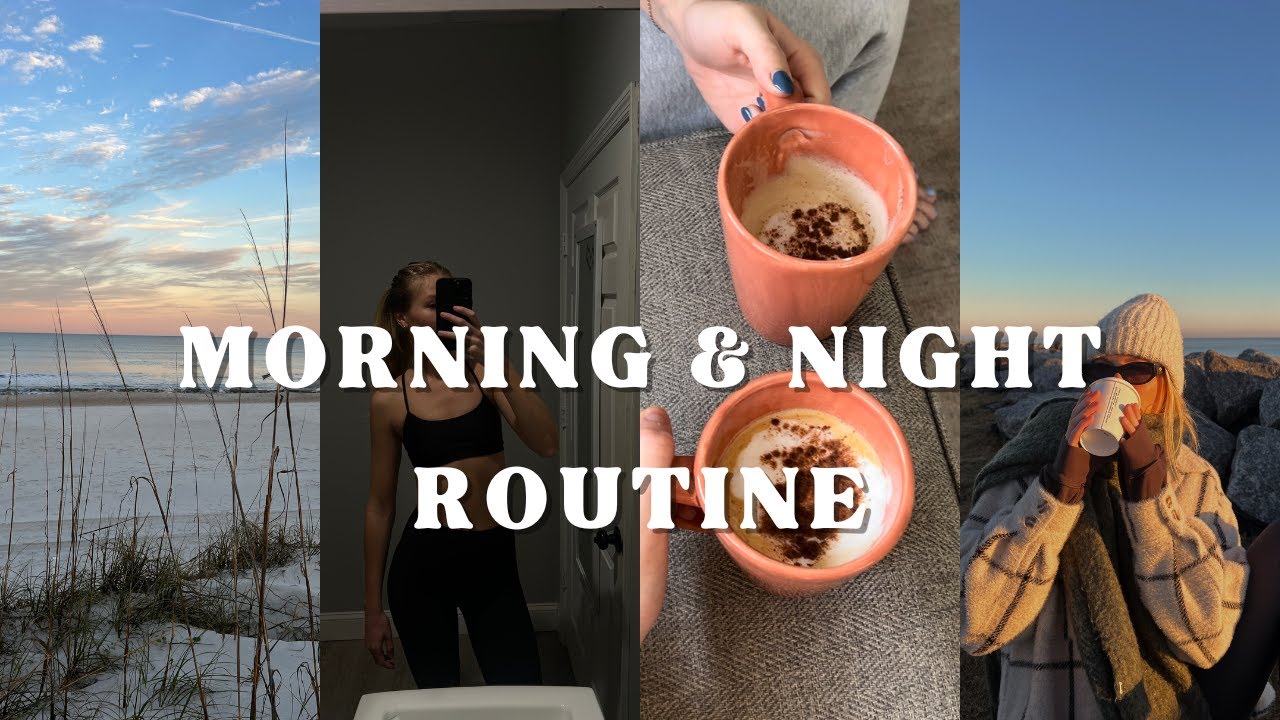 VLOG: my relaxed morning and night time routine !!