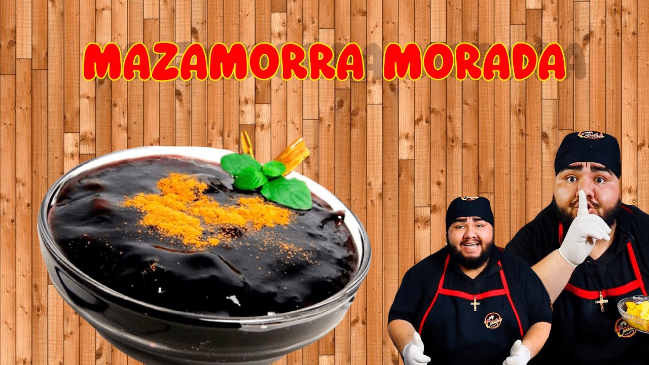 MAZAMORRA MORADA 👨&zwj;🍳❤ | Aj&iacute; Causa