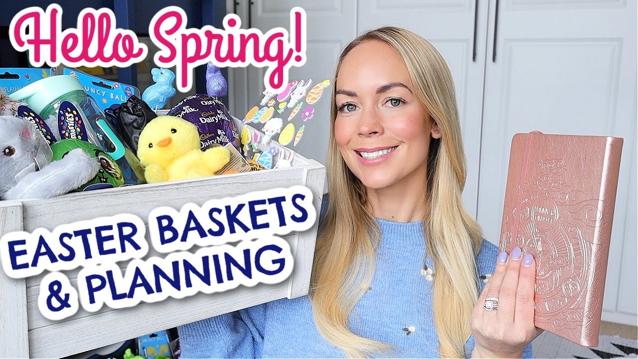 HELLO SPRING! 🌸 PLAN WITH ME, EASTER BASKETS, SPRING CLEANING, MOTHERS DAY & MORE | Emily Norris