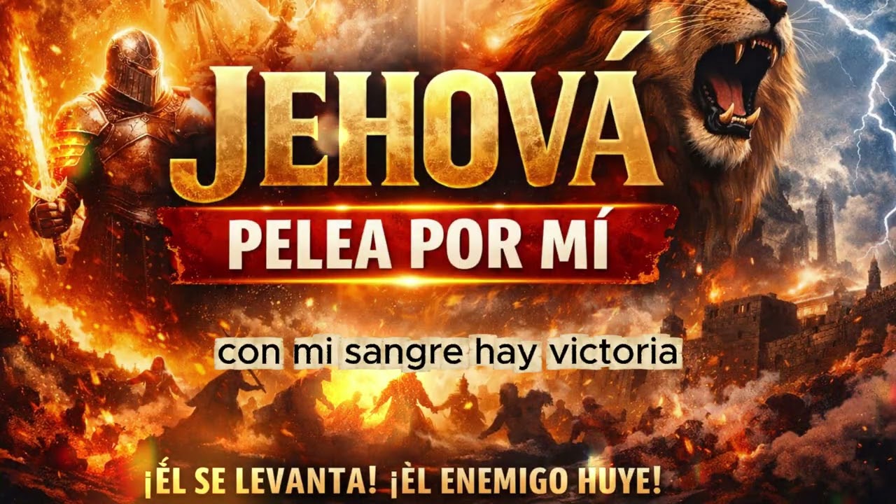 JEHOVÁ PELEA POR MÍ 🔥 Guerra Espiritual Pentecostal | Alabanza de Fuego y Victoria
