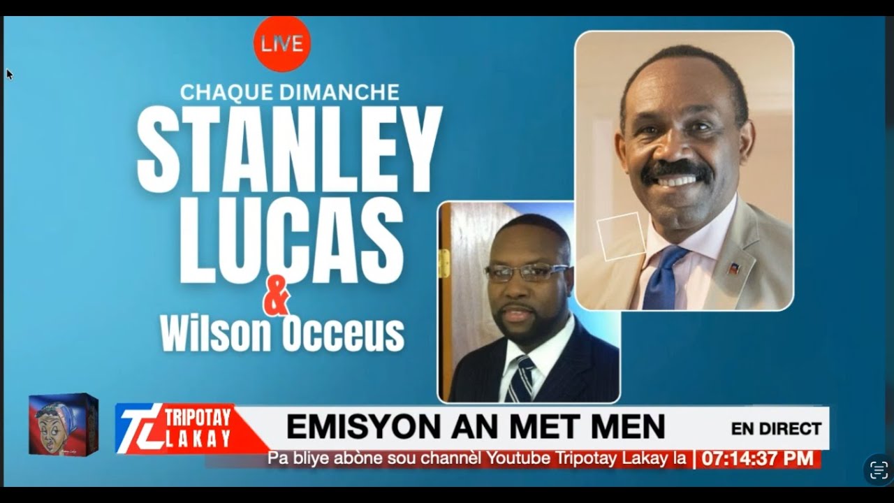 Stanley Lucas LIVE - Emisyon Ann met men 8 fev 2026