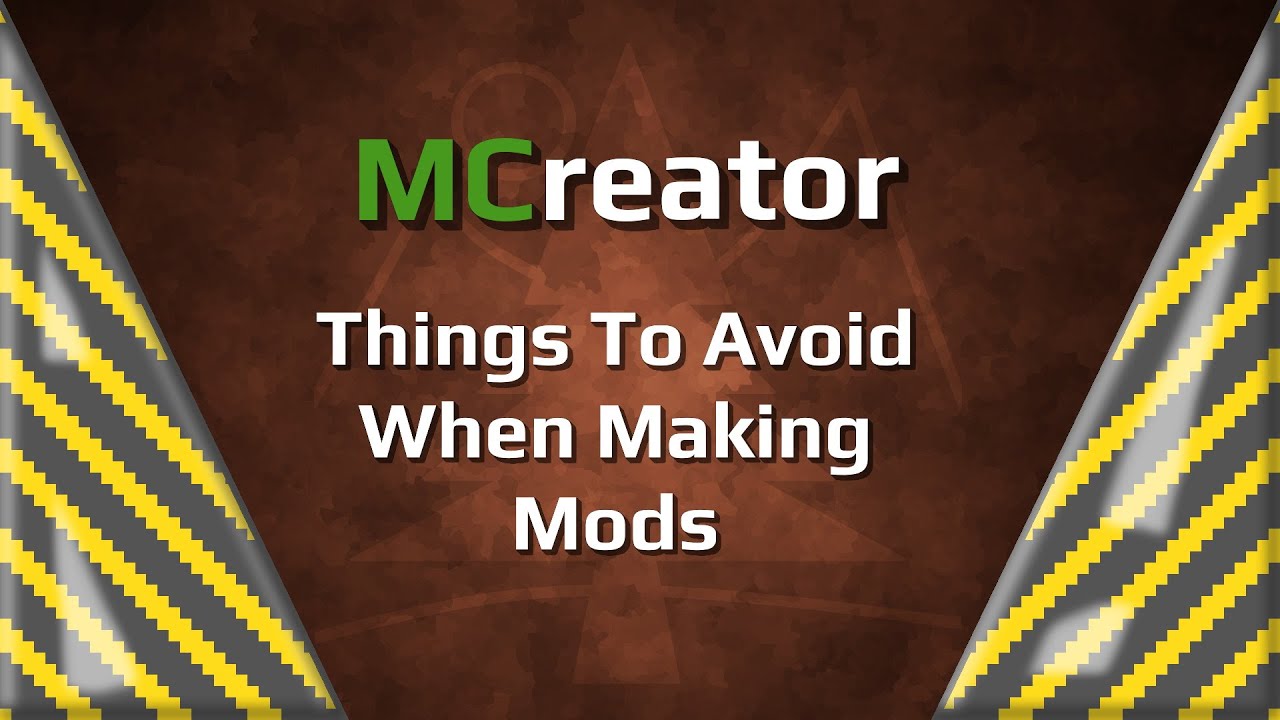 MCreator Guides: What to avoid when making mods