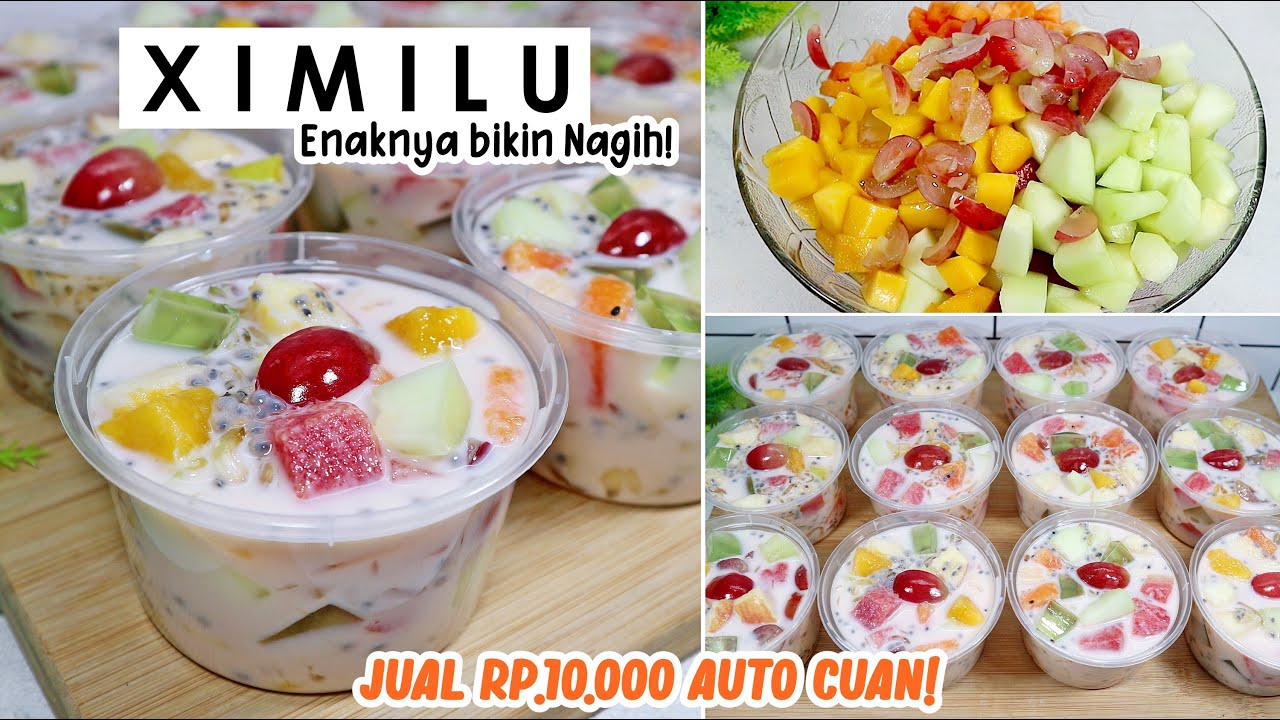 RESEP SOP BUAH SEGAR | Ximilu Dessert Sehat Es Buah Hongkong