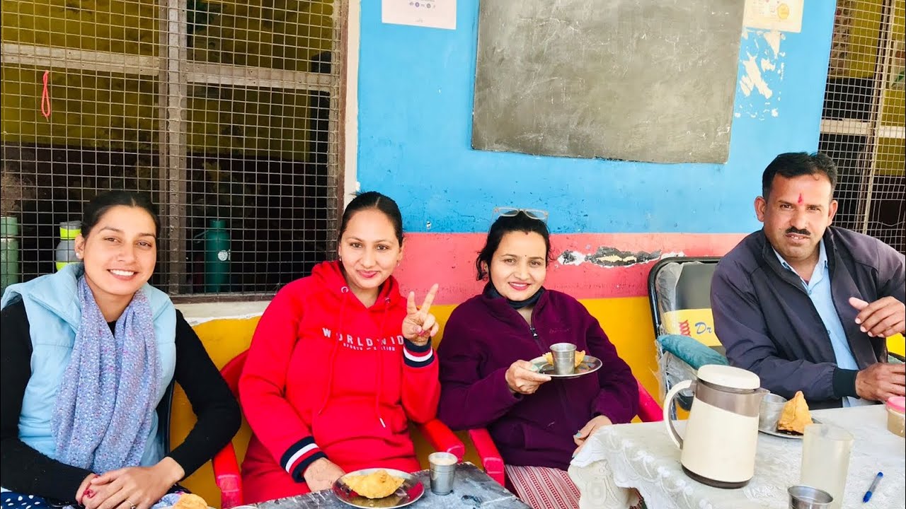 Holi celebration in school 