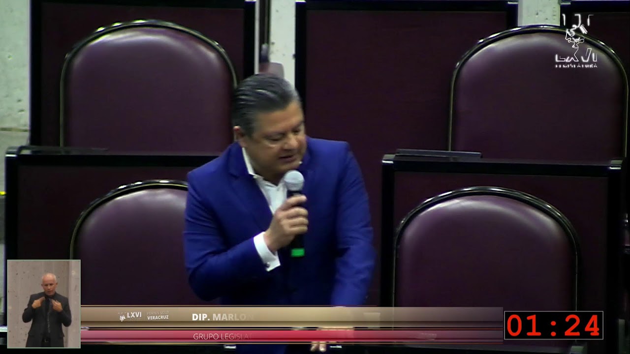 Transmisión en vivo del H. Congreso del Estado de Veracruz