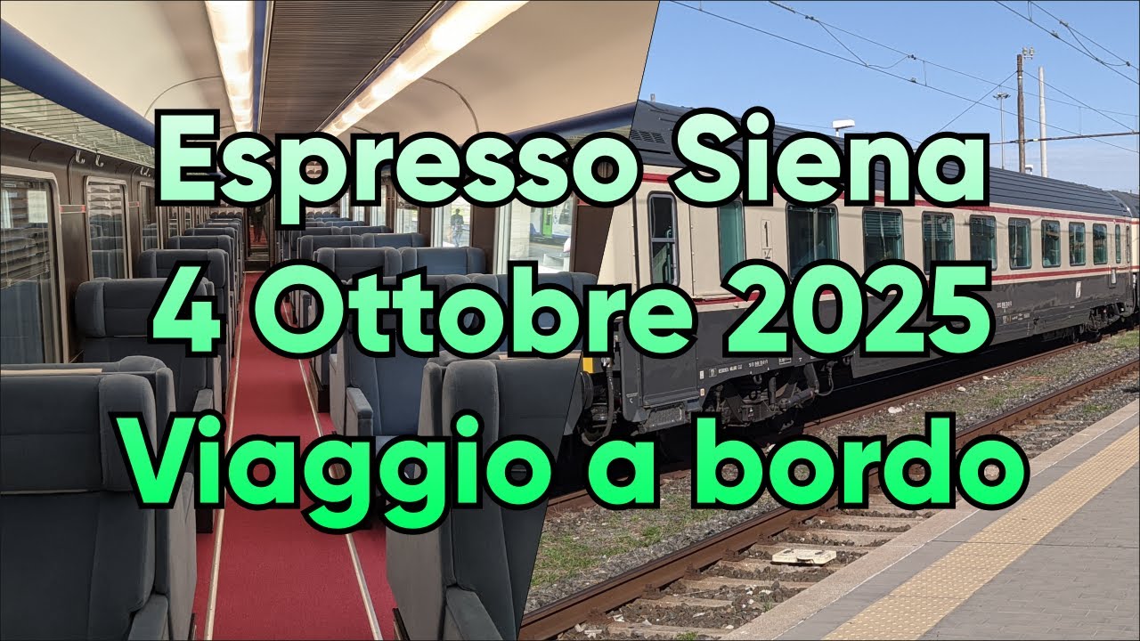 Espresso Siena - Viaggio a bordo - 4 ottobre 2025 - (Grosseto-Siena)