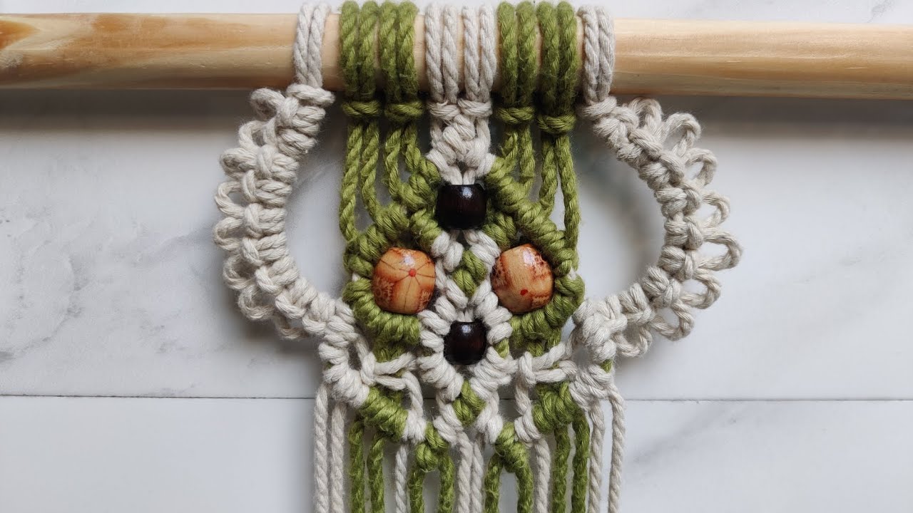 Macrame Design | Macrame Design Tutorial | Easy Macrame Design Tutorial | DIY Macrame Design 