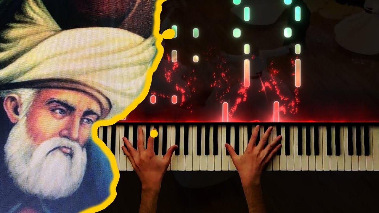 Mesneviden Ders Aldım - #ilahi - Piano Tutorial by VN