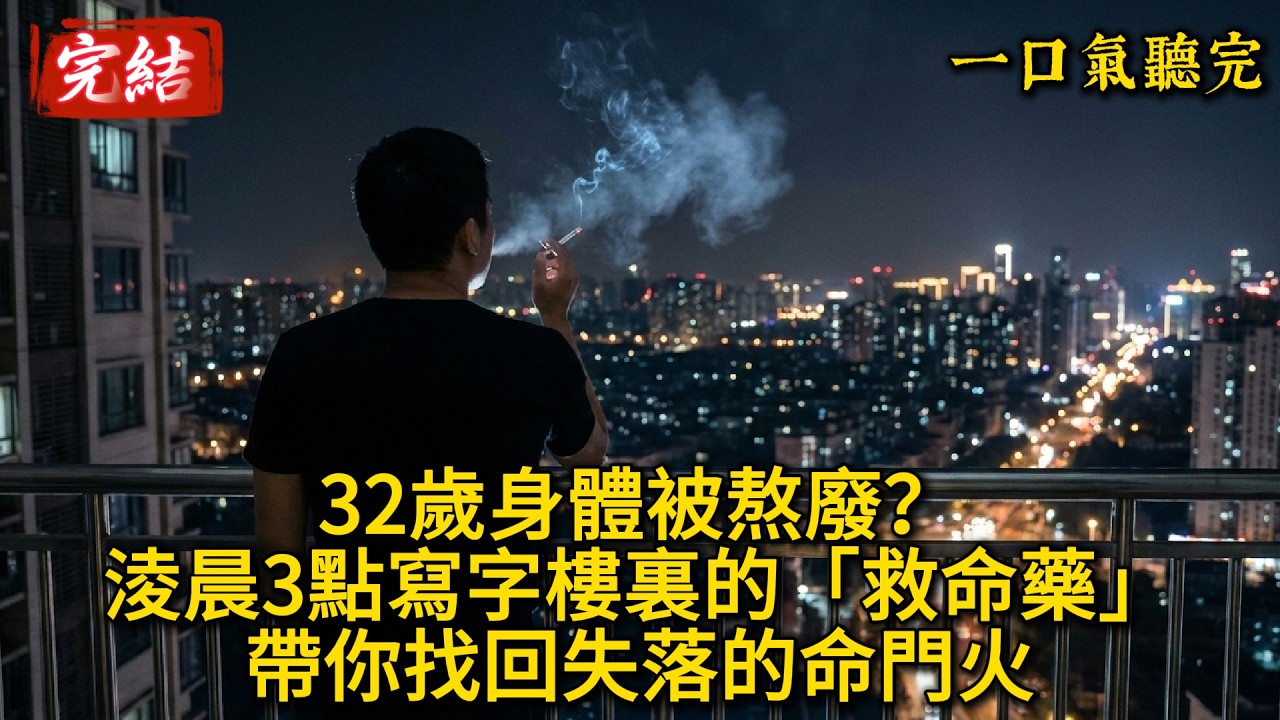 從面色蠟黃到身輕如燕，他只做對了一件事。一個中年男人的自我救贖：在經絡森林裡，尋找失落的陽氣。#一口氣聽完 #故事頻道 #人生感悟 #睡前故事