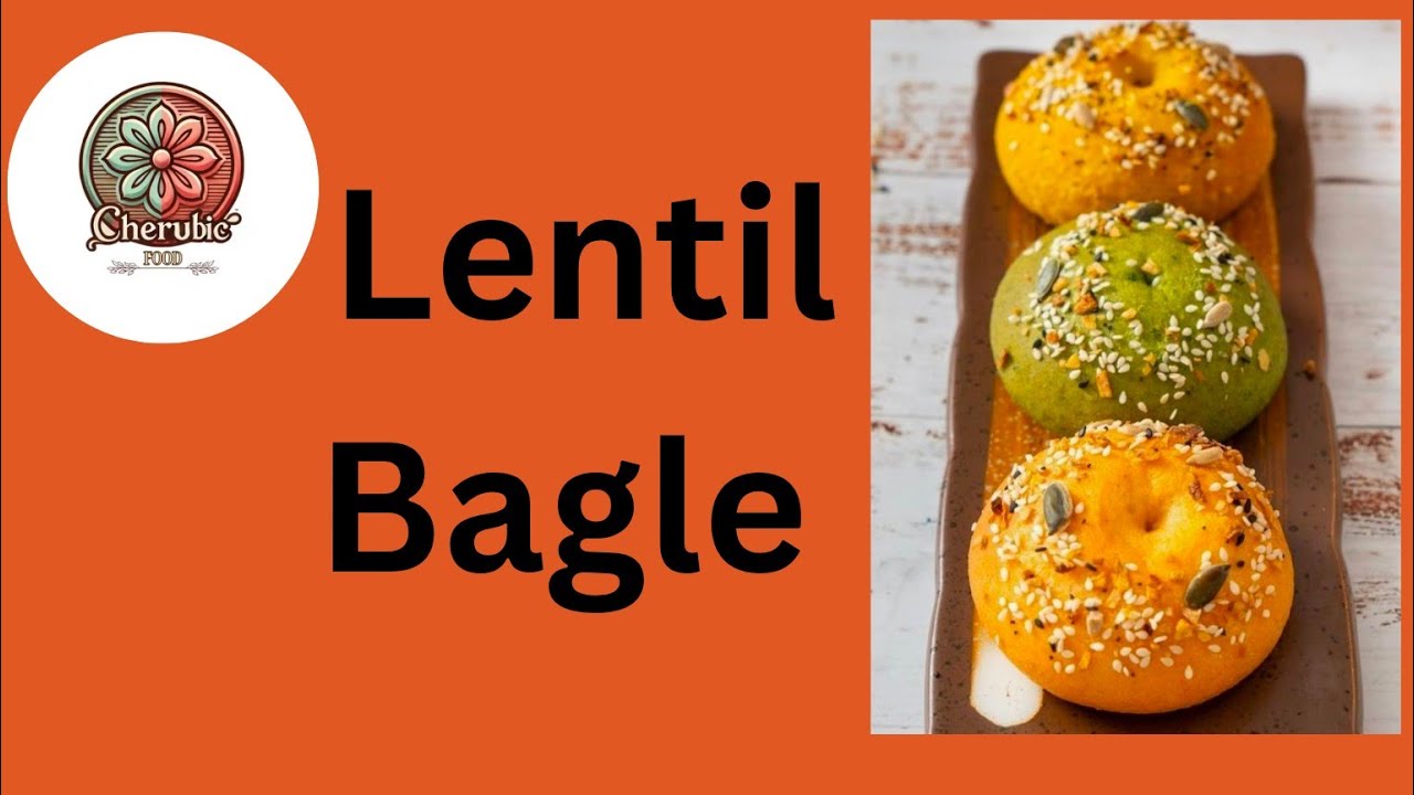High protein lentils bagels || Healthy recipe || by cherubic food 